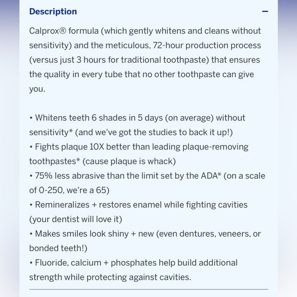 Supersmile Professional Whitening Toothpaste 4.2oz Cinnamon - Picture 3 of 5